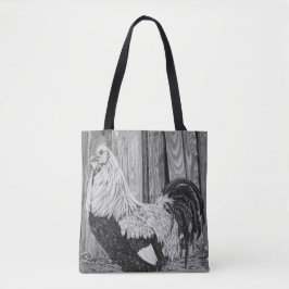 Roo the Chicken Tote Tygkasse