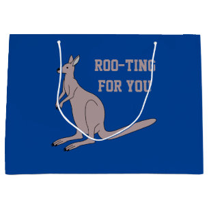 Roo-ting for you Cute Aussie Funny Kangaroo Pun