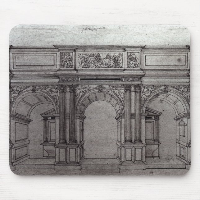 Roodskärm av kyrkan musmatta (Framsidan)