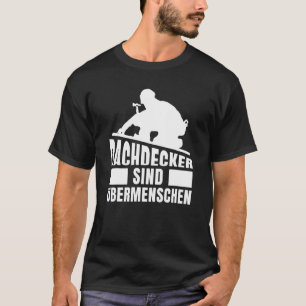 Roofer Carpenters Guild Sign Construction Worker R T Shirt