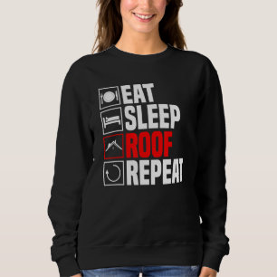 Roofer Craft Tak-takverksamhet T Shirt
