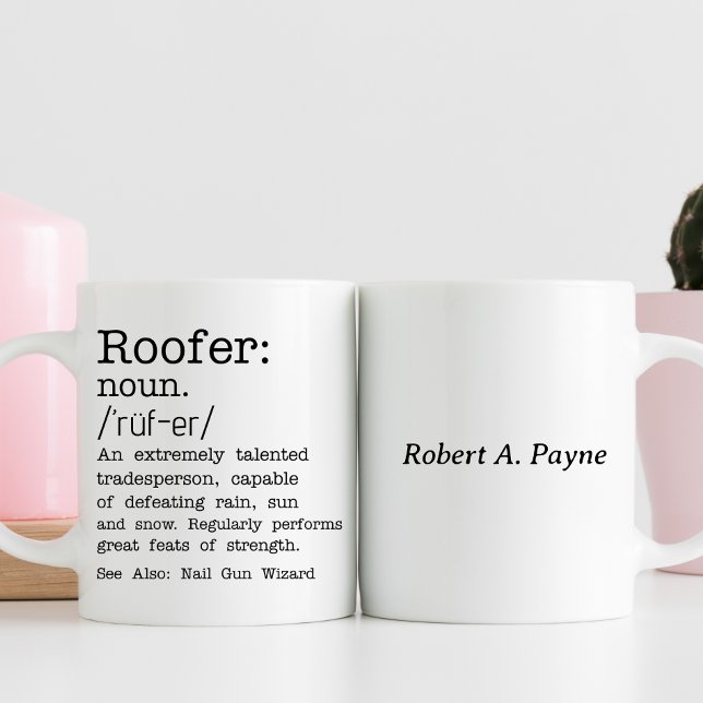 Roofer Kaffemugg (Skapare uppladdad)