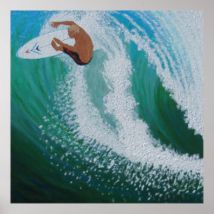 Roofer surfer kille poster