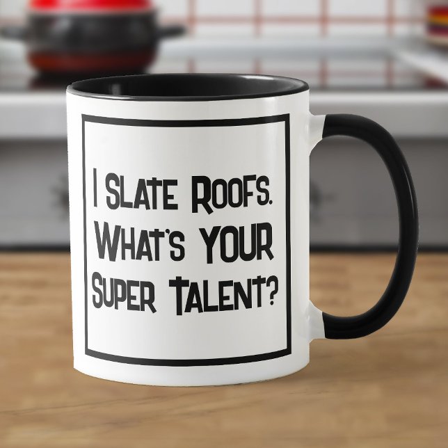 Roofer Toppen Talent. Två tonkaffe Mugg (Skapare uppladdad)