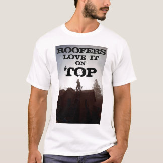 ROOFERS ÄLSKAR PÅ SOM DET, ÄR BÄSTA T-SHIRT