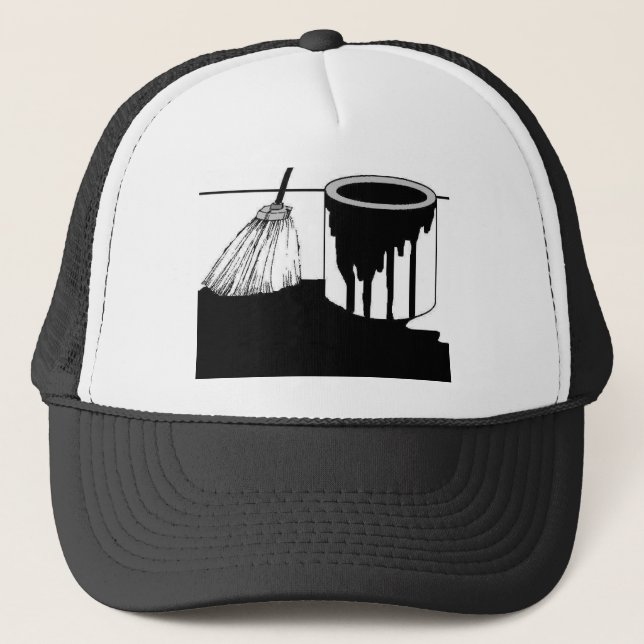 Roofers Hat Tjärbucket Truckerkeps (Framsida)