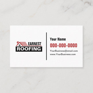 Roofing Business Cards Visitkort