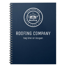 Roofing Company | Custom Logo Services Anteckningsbok