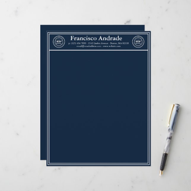 Roofing Company | Custom Logo Services Brevhuvud (Fram/Back In Situ)