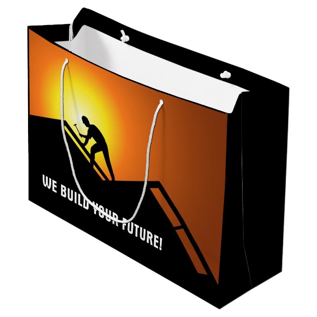 Roofing Gift Bag (Framsidan Vinklad)