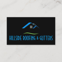 Roofing Gutters Windows Construction Affärskort Visitkort