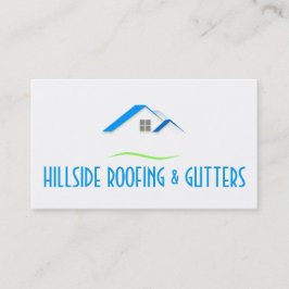 Roofing Gutters Windows Construction Affärskort Visitkort