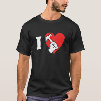 Roofing Love Roof Blankets Heart I Love Roofing 1 T Shirt