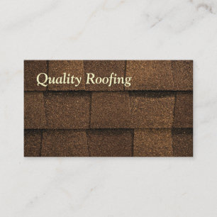 Roofing Shingle Visitkort