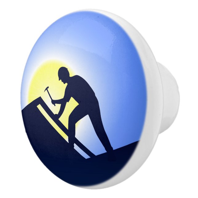 Roofing Worker Knopp (Höger)