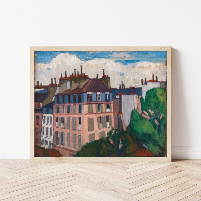 Roofta ops, Paris | Henry Lyman Sauxen Poster (Skapare uppladdad)