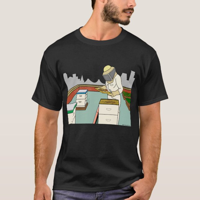 Rooftop-biodlare - T-shirt (Framsida)