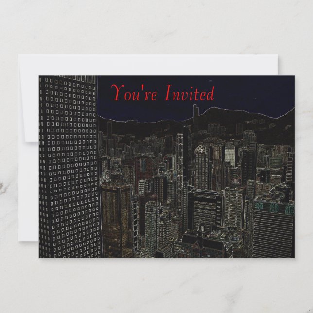 Rooftop Inbjudningar (Framsida)