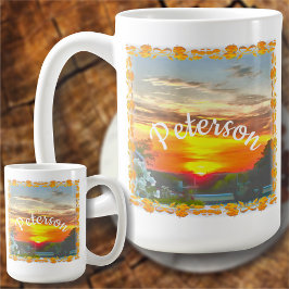Rooftop Sunset 2295 Kaffemugg