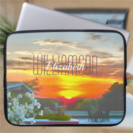 Rooftop Sunset 2295 Laptop Fodral