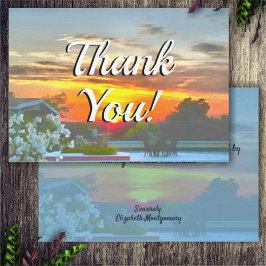 Rooftop Sunset Tack 2295 Kort