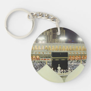 Rooftop View of Hajj Pilgrims at the Kaaba, Mecca