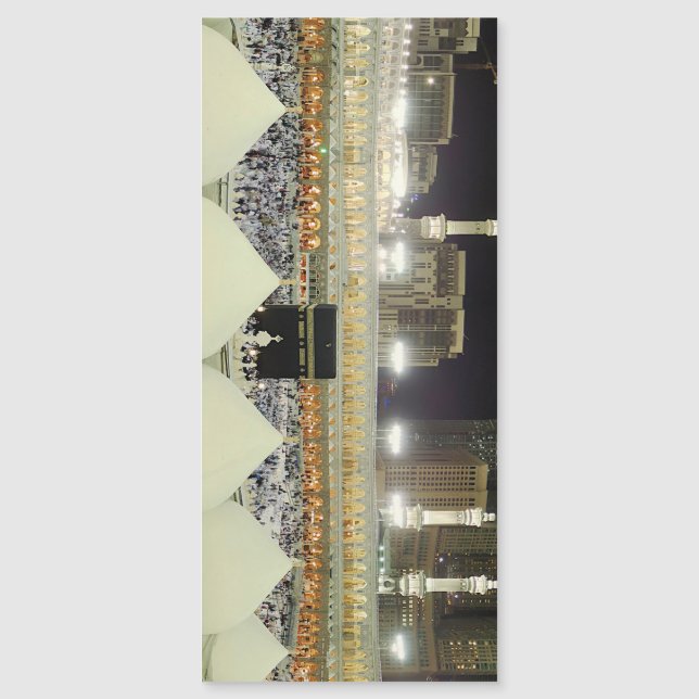 Rooftop View of Hajj Pilgrims at the Kaaba, Mecca (Framsida)