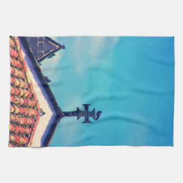 Rooftop Visitors : Funchal, Madeira (Portugal) Kökshandduk