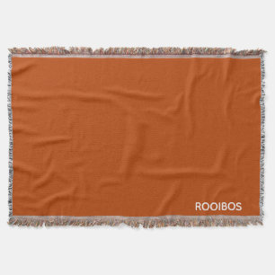 Rooibos rödbrun färg namn filt