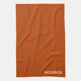 Rooibos rödbrun färg namn kökshandduk