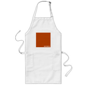 Rooibos rödbrun färg namn långt förkläde