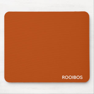 Rooibos rödbrun färg namn musmatta