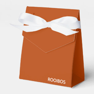 Rooibos rödbrun färg namn presentaskar