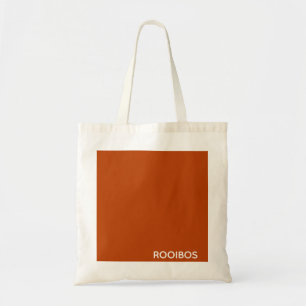 Rooibos rödbrun färg namn tygkasse