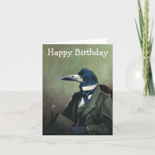 Rook Birthday Card Kort