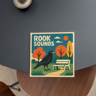 Rook Call Sound Library Album Omslagsaffisch Poster