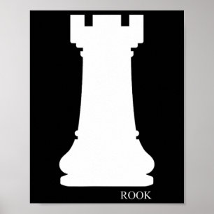 Rook Chess Biet Group Costume Chess Klubb Chess Bo Poster