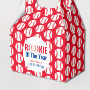 Rookie Baseball 1:a födelsedag Presentaskar