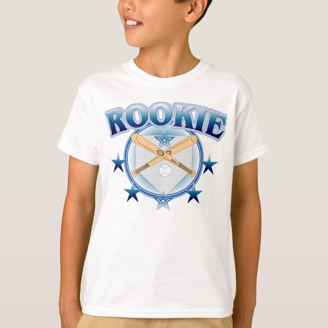 Rookie Baseball Tee Shirt (Framsida)