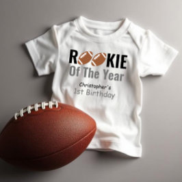 Rookie Football 1-årsdag T Shirt