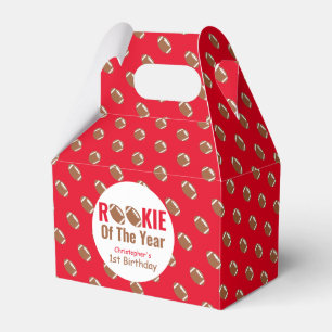 Rookie Football 1st Birthday Presentaskar