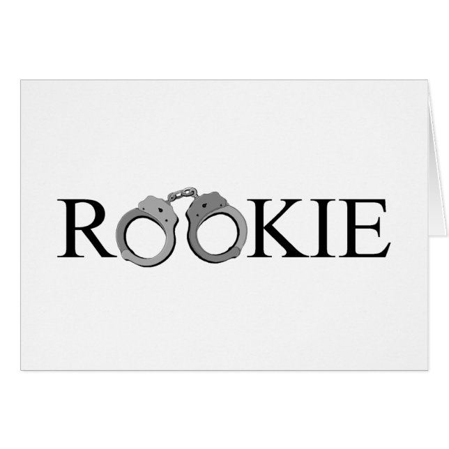 Rookie Hälsningskort (Framsidan Horizontal)