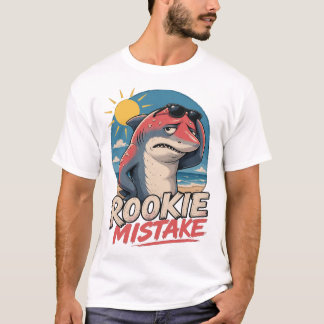 Rookie Mistake - Strand Hai T Shirt