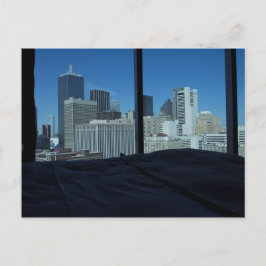 Room View of Dallas Skyline, Texas Vykort
