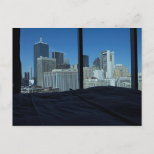 Room View of Dallas Skyline, Texas Vykort
