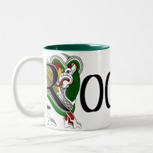 Rooney Celtic drakemugg Två-Tonad Mugg