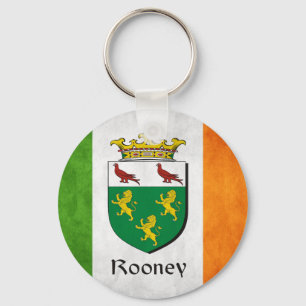 Rooney Irish Flagga Nyckelring