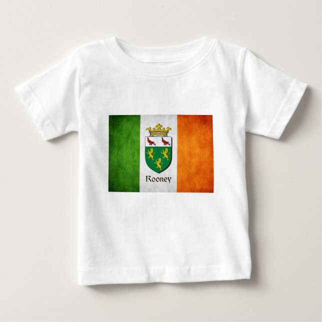 Rooney Irish Flagga Tee (Framsida)