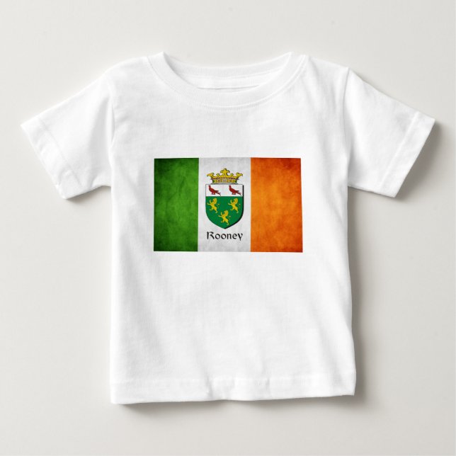 Rooney irländsk flagga tee (Framsida)