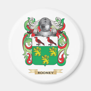 Rooney vapensköld (familjvapenskölden) magnet